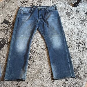 Buffalo David Bitton Relaxed Fit Blue Jeans